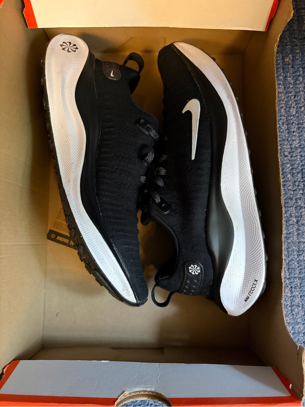 Nike Reactx Infinity Run 4 Black women size 9